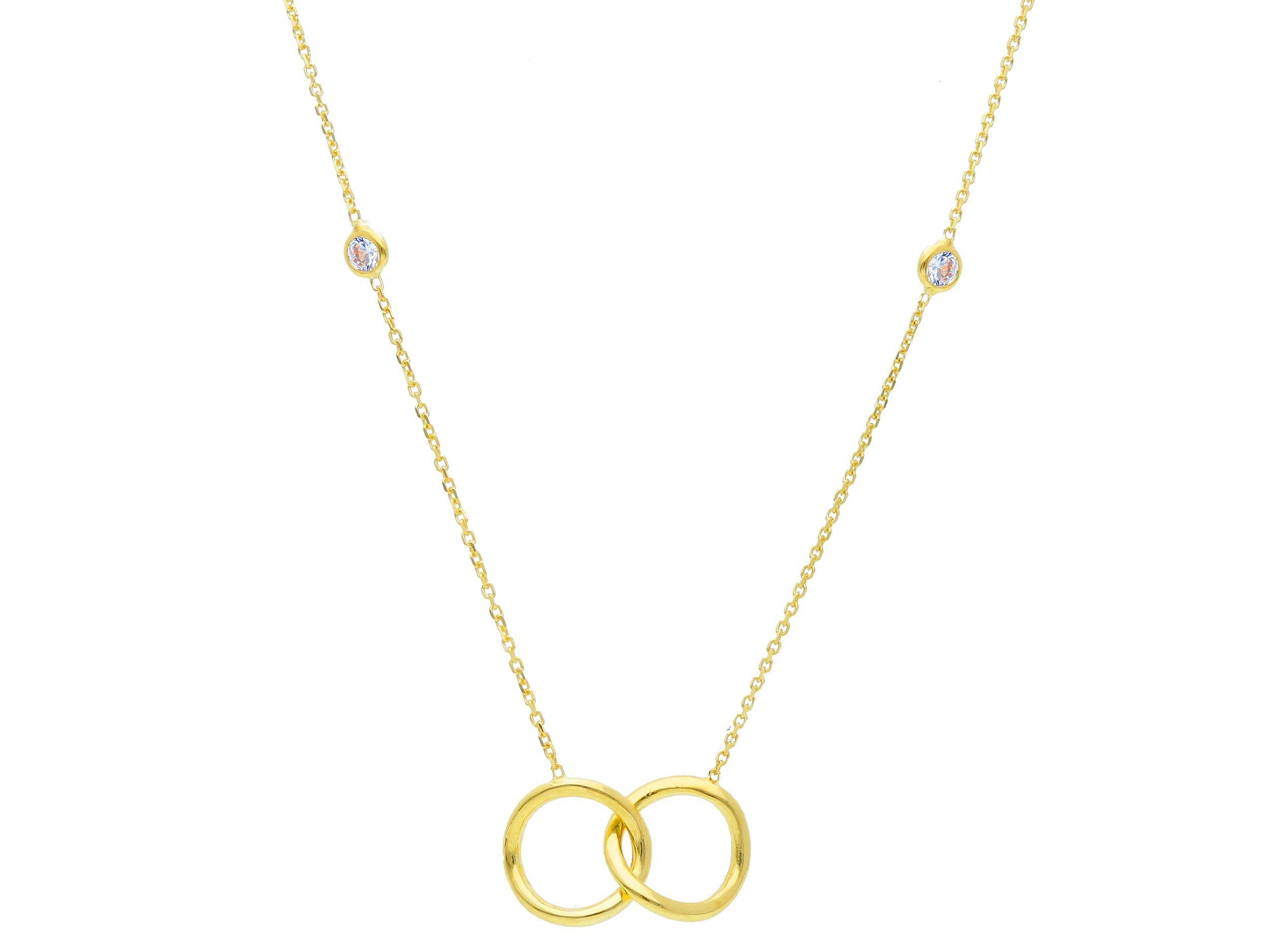 Golden necklace k9 (code S250577)
